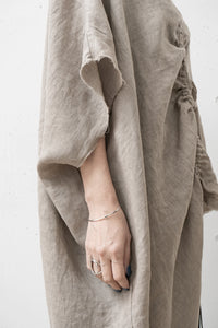 daub/AXI CAPE WITH CENTRAL COULISSE