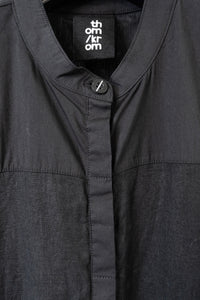 thom/krom 2 Fabrics French Sleeve Jumpsuit
