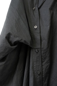 MARC LE BIHAN/Strapless Pleated Cotton Voile Shirt Dress