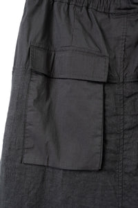 thom/krom 2 Fabrics Slit Straight Skirt