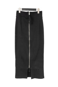 thom/krom Jersey Zip Up Skirt