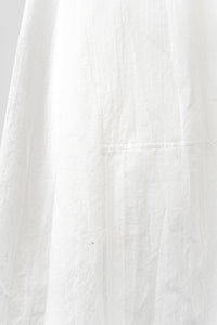 NICOLAS ANDREAS TARALIS/HAND TAILORED LONG TUNIC IN SOFT JACQUARD COTTON VOILE