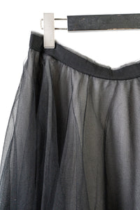MARC LE BIHAN/Two-tones Circular Tulle skirt