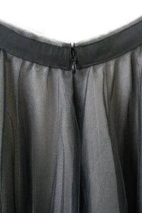 MARC LE BIHAN/Two-tones Circular Tulle skirt