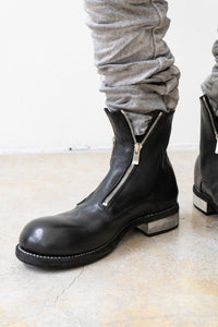 GUIDI/GR07FZI DOUBLE FRONT ZIP BIG DADDY BOOTS