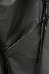 Leon Emanuel Blanck/DISTORTION CURVED HOODED COAT