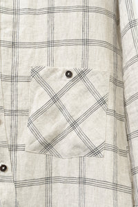 Aleksandr Manamis/Asymmetric Checked Shirt